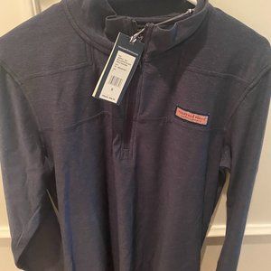 NWT Vineyard Vines Navy Edgartown Pullover - Mens